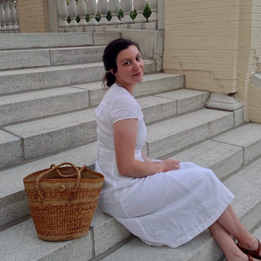 Linen summer dress